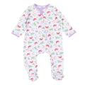 Bayou Pals Print Zip Footie