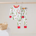 Gator Claus Organic Cotton Two-Piece Pajama Set