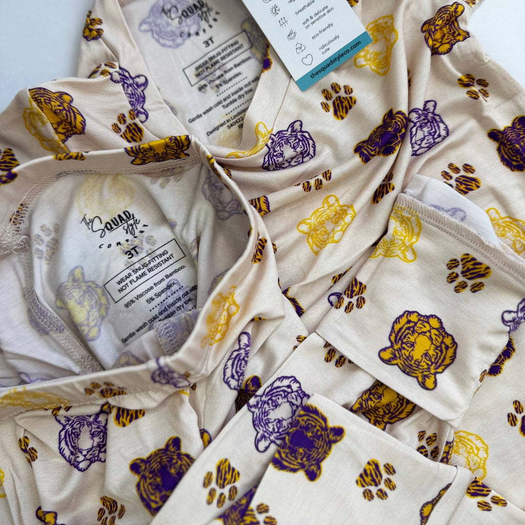 Let's Geaux (2.0) 2-Piece Pajama Set