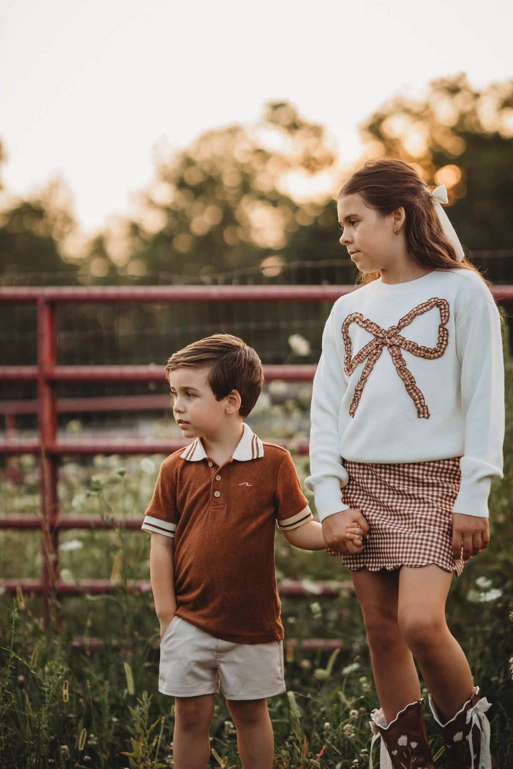 Boys Brown Sugar Bamboo Terry Polo