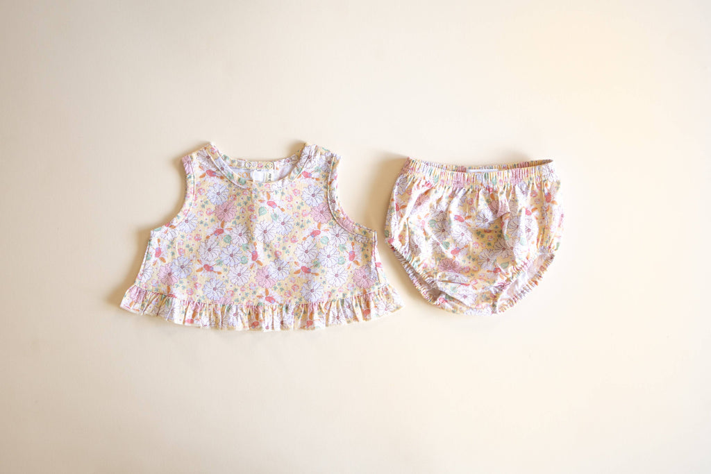 Golden Garden Bloomer Set