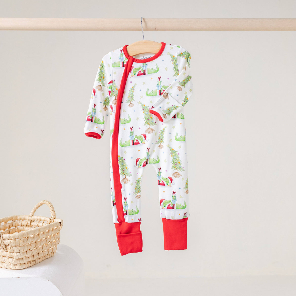 Gator Claus Organic Cotton Pajama Set
