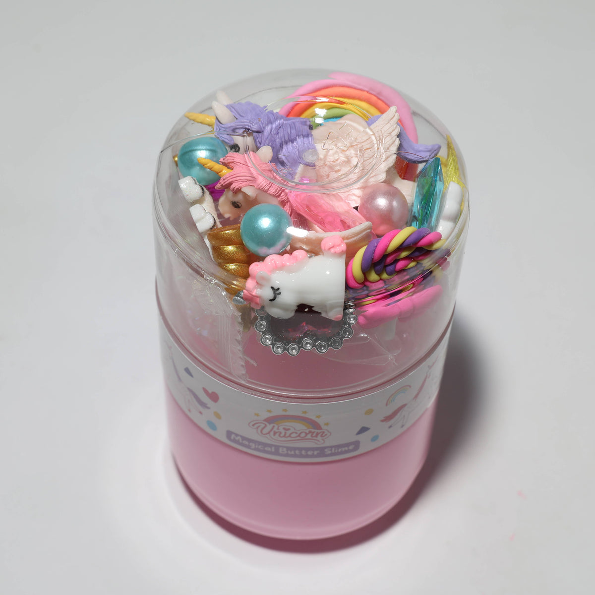 Unicorn Slime Jar - On the go!  