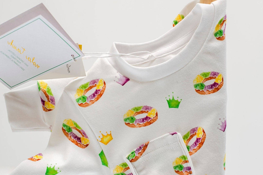 King Cake Organic Cotton Pajama Set