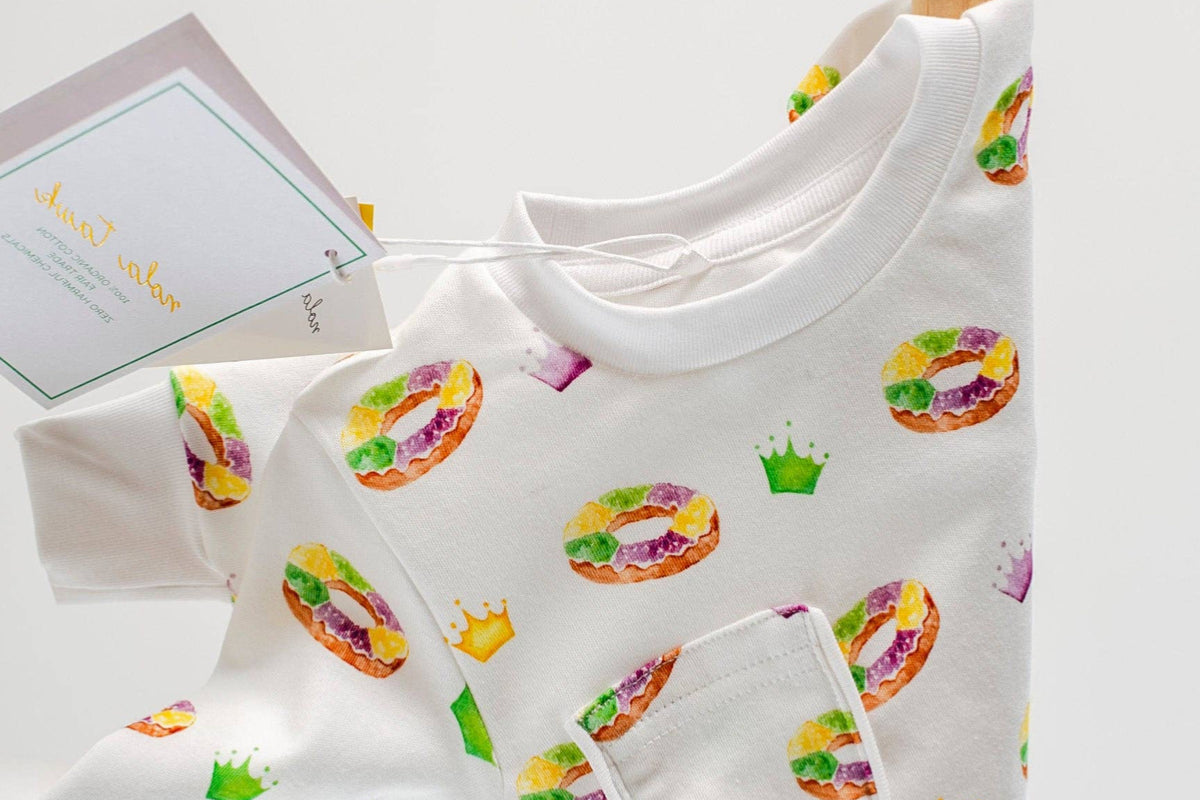 King Cake Organic Cotton Pajama Set