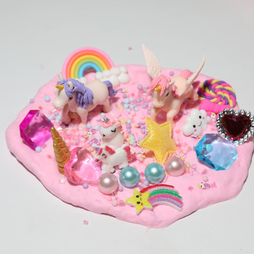 Unicorn Slime Jar - On the go!  
