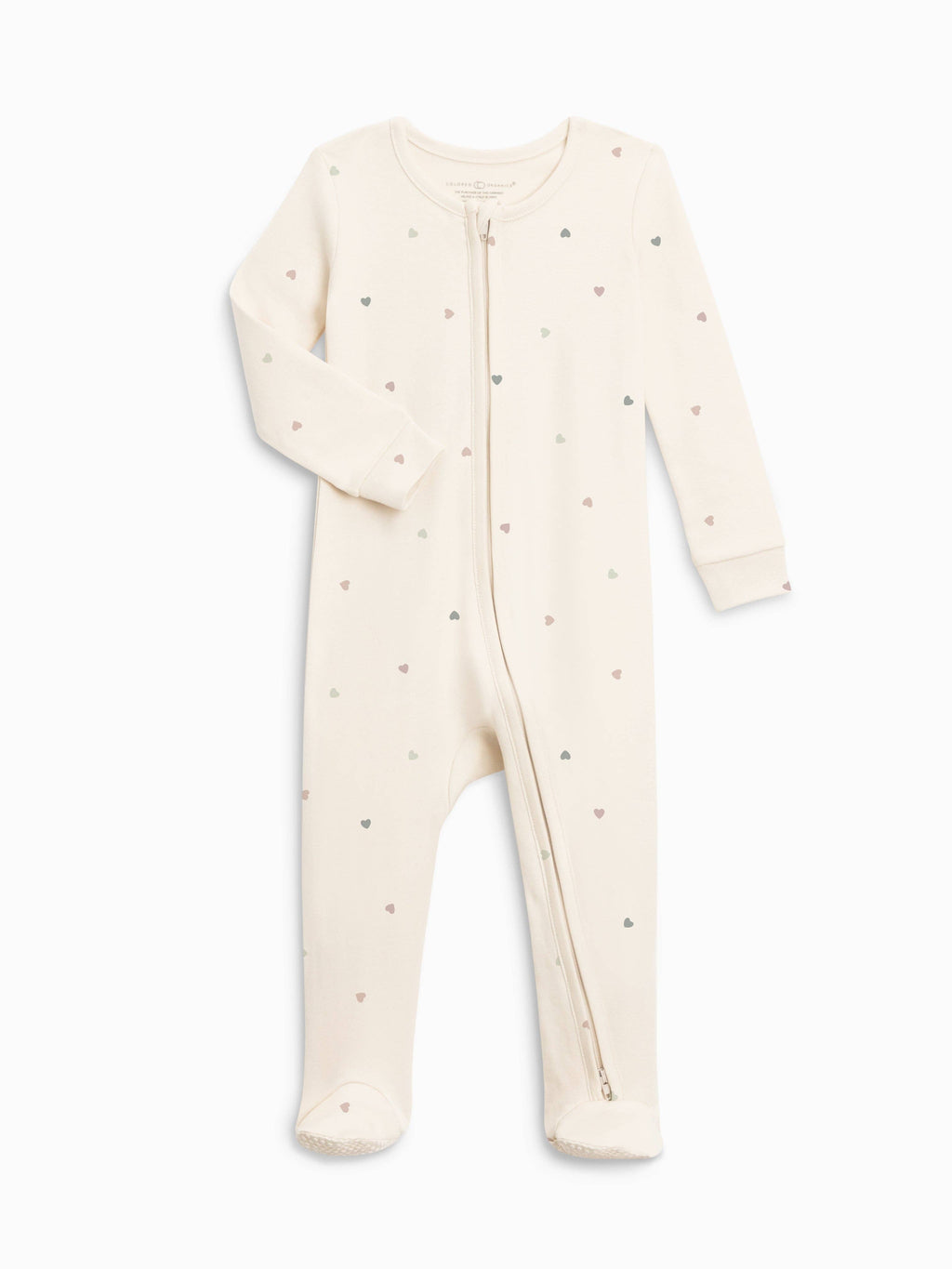 Peyton Zipper Sleeper - Heart / Ballet + Wisteria
