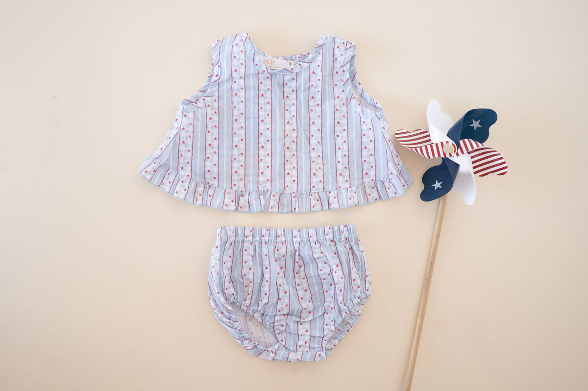 Americana Bloomer Set