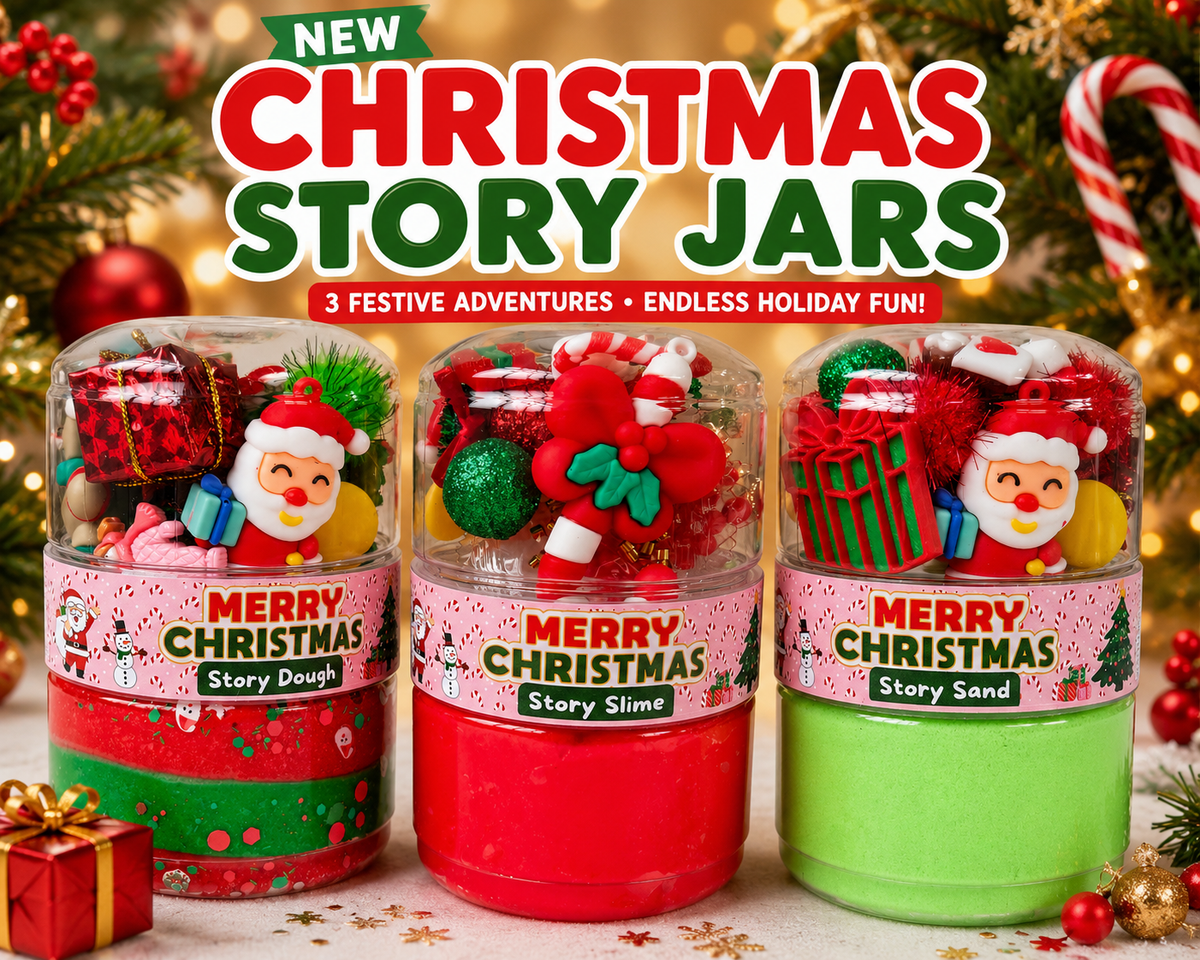 Christmas Slime Jar  