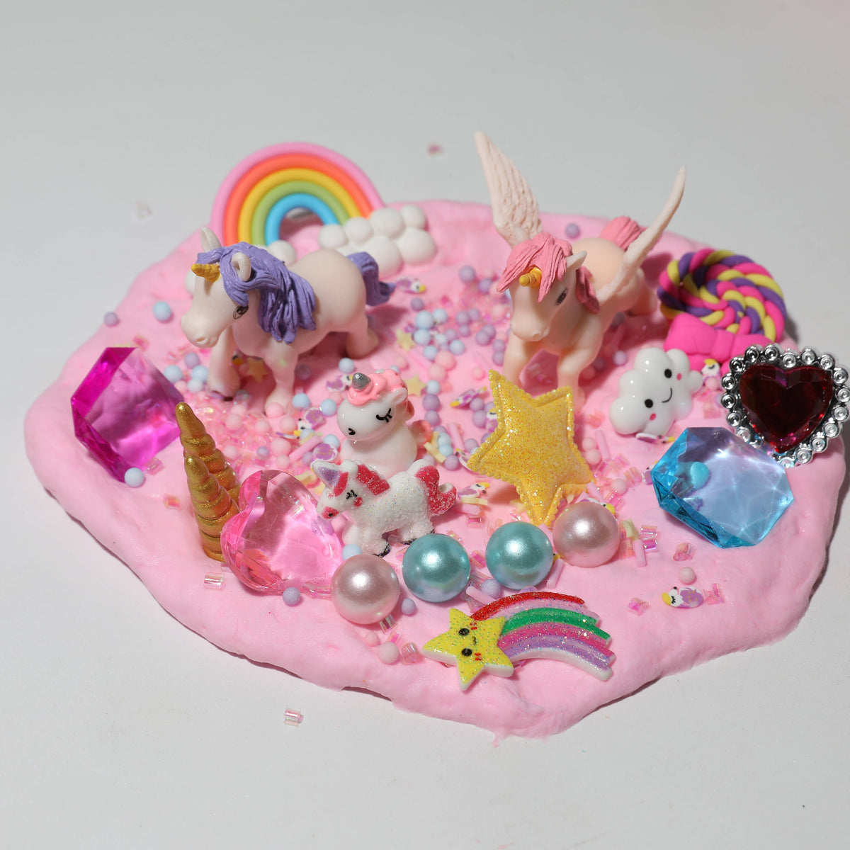 Unicorn Slime Jar - On the go!  