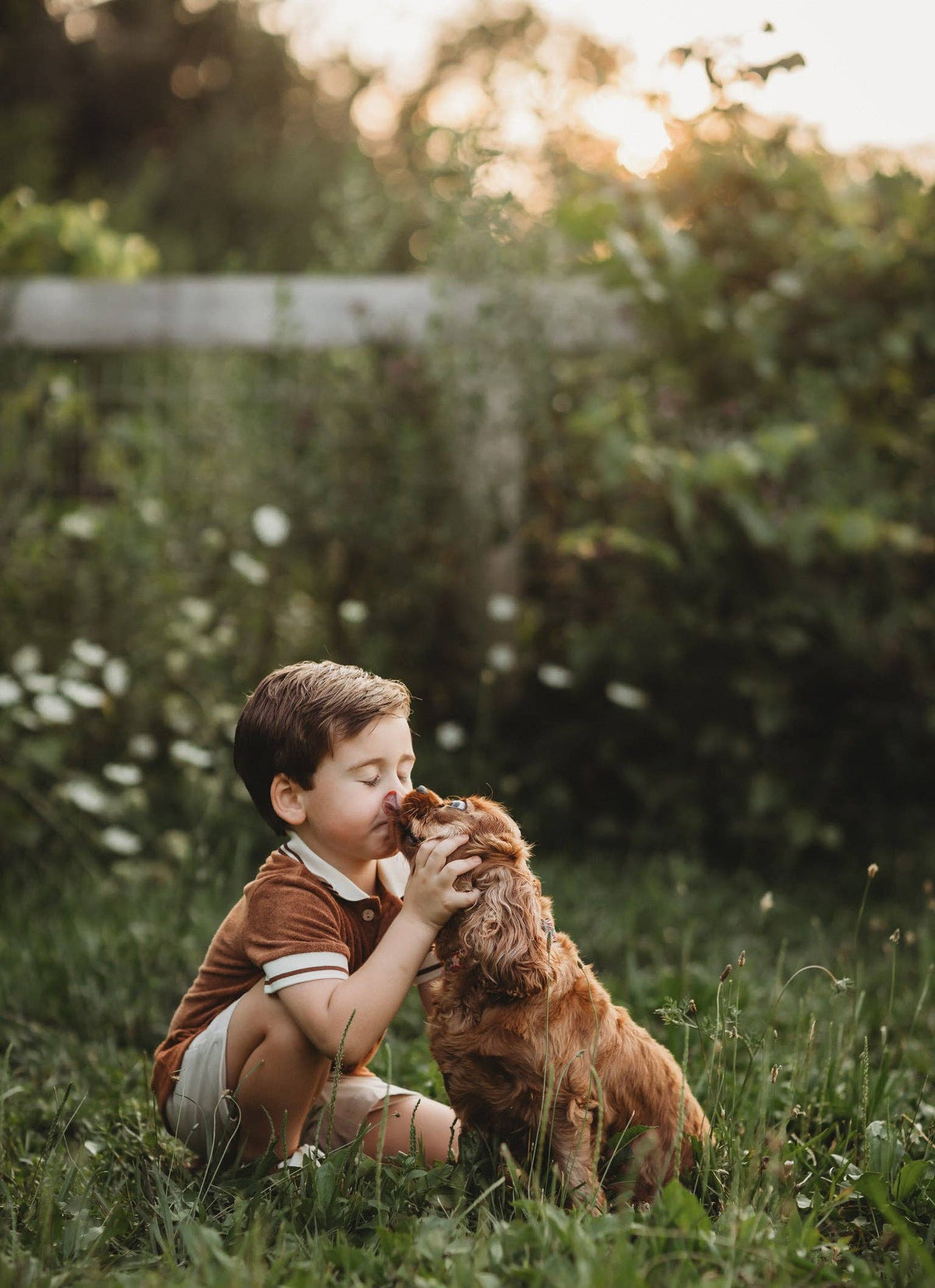 Boys Brown Sugar Bamboo Terry Polo