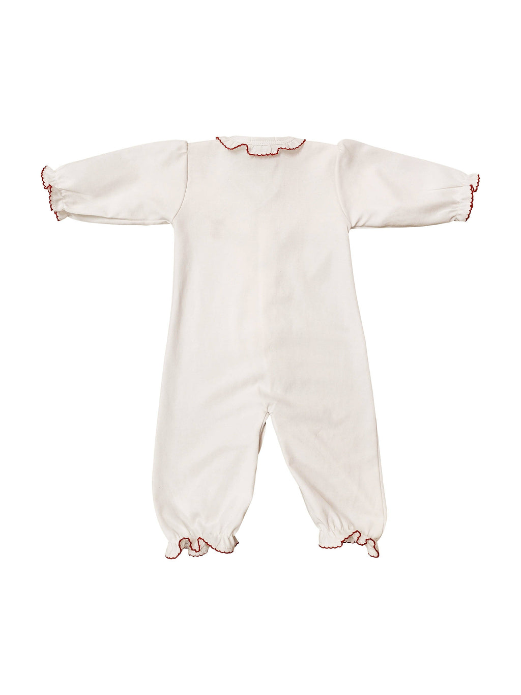 Baby Girl's "Christmas Reindeer" Pima Cotton Converter