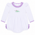 Bayou Pals Ruffle Long Sleeve Girl Bubble