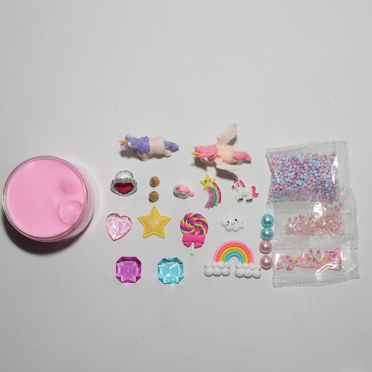 Unicorn Slime Jar - On the go!  